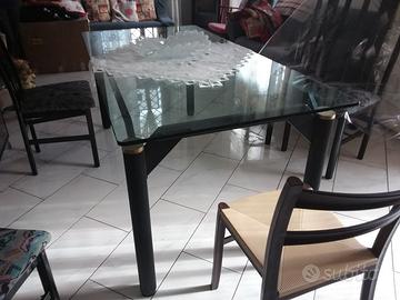 TAVOLO IN CRISTALLO 
