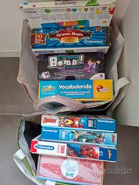 lotto giochi vari 6-10 anni circa