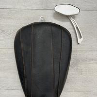 Sella vintage piu specchietto Harley Davidson 883