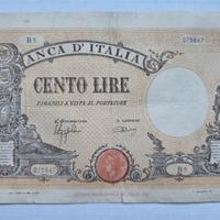 C | 100 Lire Grande "B" (Fascio) | DM 09-12-1942