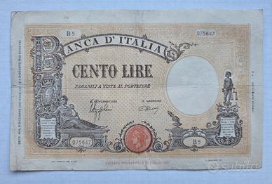 C | 100 Lire Grande "B" (Fascio) | DM 09-12-1942