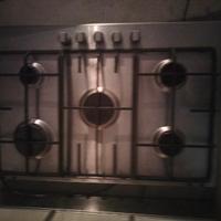 piano cottura gas 5 fuochi 