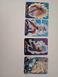 carte Dragonball super e Dragonball Z speciali