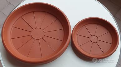 Sottovasi in plastica -vasi in plastica -terracott