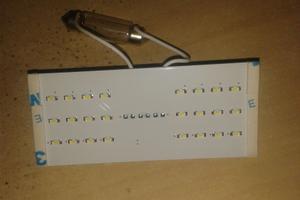 kit led per plafoniera per alfa,fiat,ford