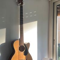Fender basso acustico elettrificato 4/4 CB-60SCE
