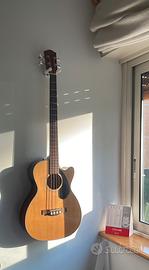 Fender basso acustico elettrificato 4/4 CB-60SCE