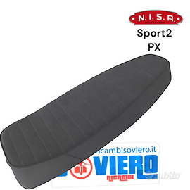 Sella NISA Sport 2 con rialzo per Vespa PX 125 15