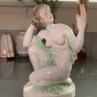 HEREND – Glamour Lady in the mirror (#5724/c E95)