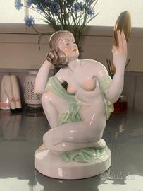 HEREND – Glamour Lady in the mirror (#5724/c E95)