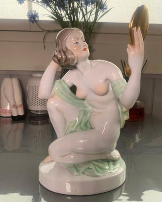 HEREND – Glamour Lady in the mirror (#5724/c E95)