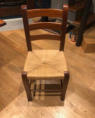 Sedia in legno