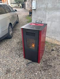 Stufa a pellet 8 kw