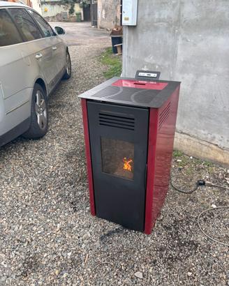 Stufa a pellet 8 kw
