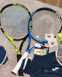 racchette da tennis 1 babolat/head nuove mai usate