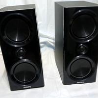 PHILIPS DCM-3020 diffusori doppio woofer con "woox
