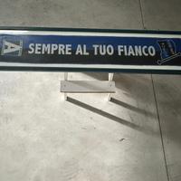 bandiere calcio incorniciate vintage