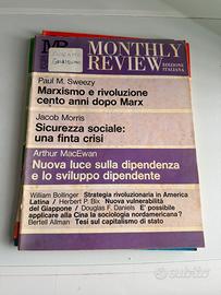 Lotto di 5 fascicoli della rivista Monthly Review