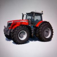trattore Massey Ferguson mf 7614