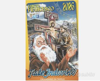 CALENDARIO FRATE INDOVINO 2026 - DA TAVOLO  SANCTO