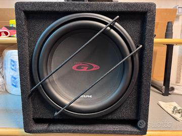 Subwoofer Alpine SBG-1244 BR