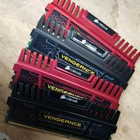 RAM Corsair 4 banchi DDR 3 Vengeance