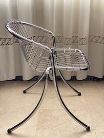 Sedia modernariato’70 mod. Lynn di Gastone Rinaldi