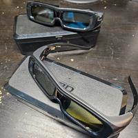 coppia occhiali 3D attivi Panasonic