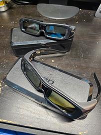 coppia occhiali 3D attivi Panasonic