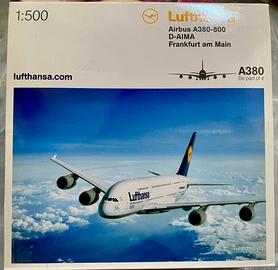 Herpa Lufthansa Airbus A380-800 Frankfurt am Main