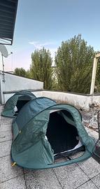 Tenda da campeggio Quechua 2 Seconds eP verde nuov