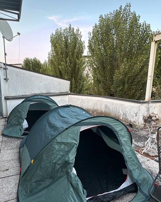 Tenda da campeggio Quechua 2 Seconds eP verde nuov