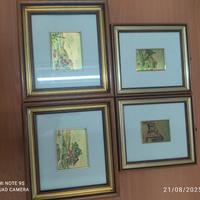 quadretti foglia oro