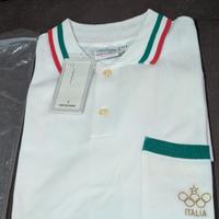 Polo "Trussardi Sport" Olimpiadi Seoul nuova.