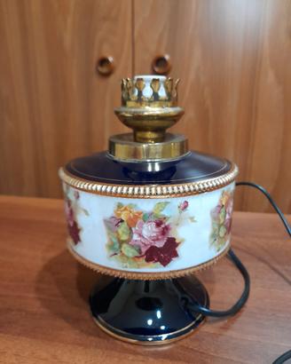 lampada vintage  in ceramica anni 60/70
