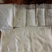 LENZUOLA BIANCHE SETA E MISTO SETA+COPRILETTO