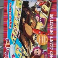Gioco Masha orso tappeto gigante interattivo 