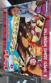 Gioco Masha orso tappeto gigante interattivo 