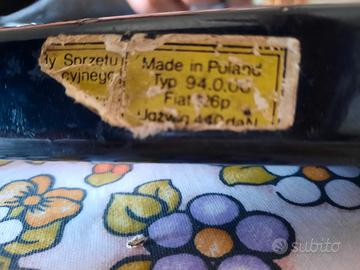 Crick originale fiat 600 126 500 anni 50 70 80