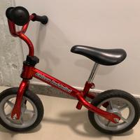 Chicco red bullet balace bike
