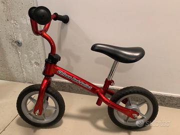 Chicco red bullet balace bike