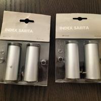 Finale asta tenda colore argento IKEA