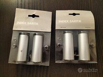 Finale asta tenda colore argento IKEA