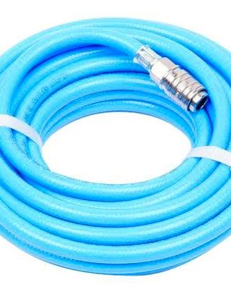 TUBO P/COMPRESSORE PVC 13X8 RACCORDATO 10 M