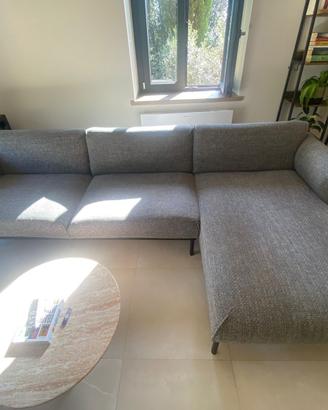 Divano IKEA Applaryd con chaise longue – grigio