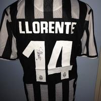 Maglia juventus autografata llorente