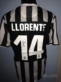 Maglia juventus autografata llorente