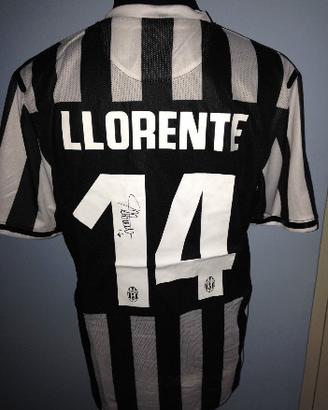 Maglia juventus autografata llorente