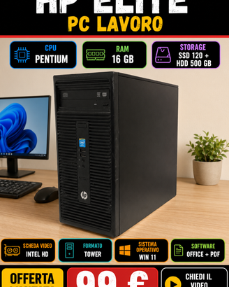 PC Fisso Pc  Pentium  8 GB  SSD 120GB Win11