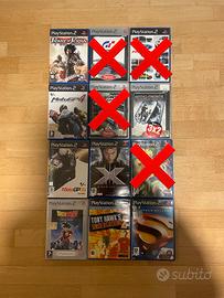Set 8 videogiochi CIB ps2 anche singoli